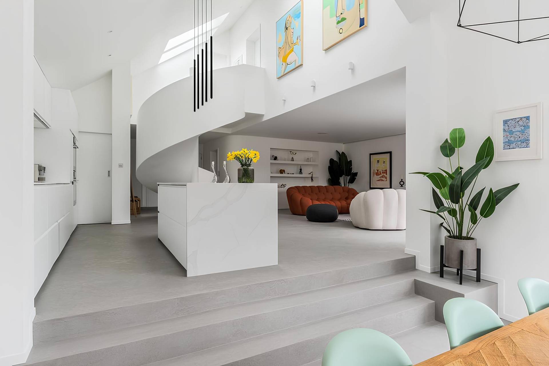 Mikrobeton zemin kaplaması